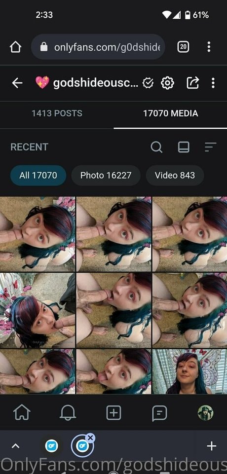 godshideouscreation 高品質モデル 写真