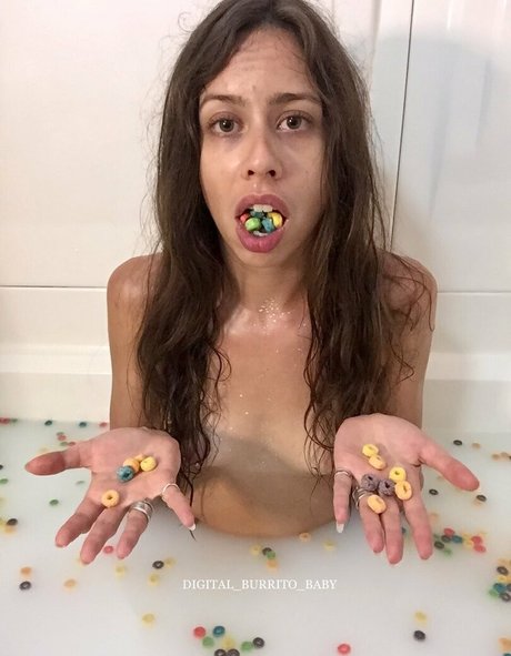 Digital burrito baby kunst sexy foto