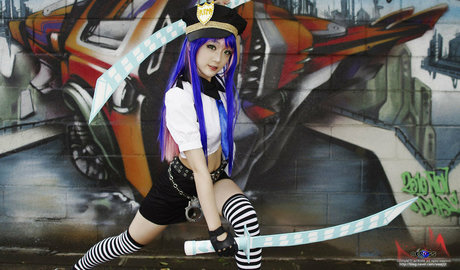 Spiral Cats Cosplay pornostar heiße foto