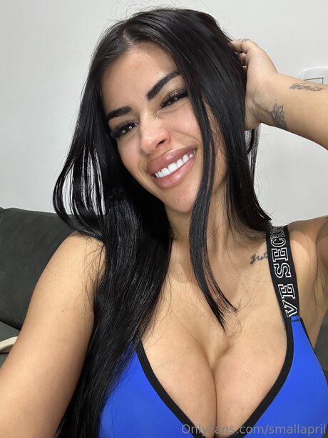 Smallapril model perfekte foto