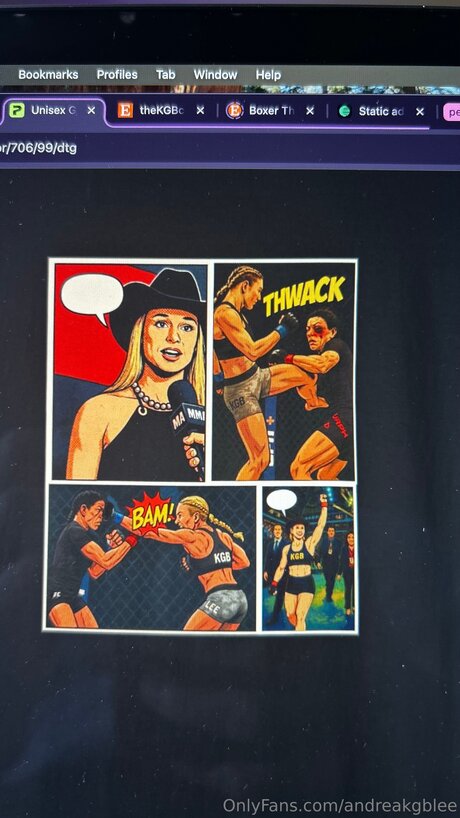 Andreakgblee nacktheit exklusive foto