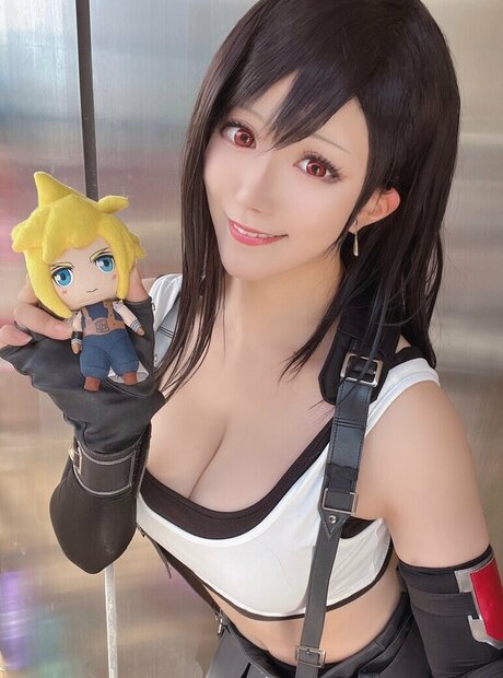 Tifa Cosplay porno fotos