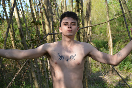 Mar Vyn model heiße bild