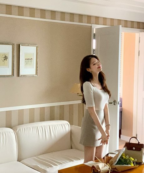 Solvely schöne nacktheit foto