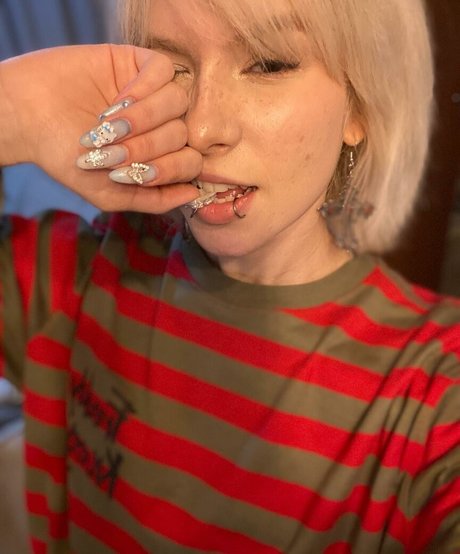 blaue haare nur fans schöne sexy galerien