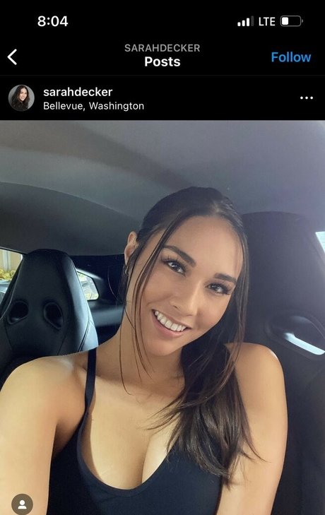 Sarah Decker perfekte schöne bild