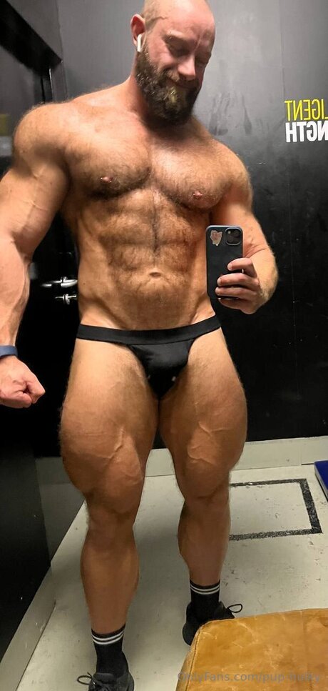Pup Hulky sexy nackt bild