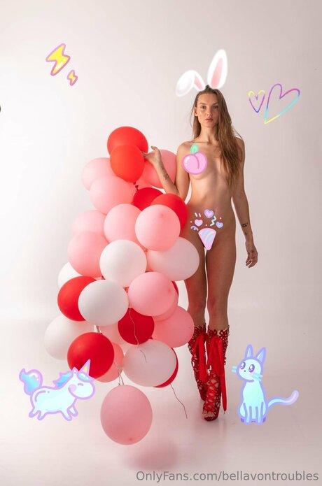Bellavontroubles sexy pornostar foto
