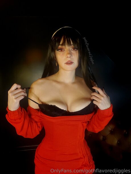 Gothflavoredjiggles nacktheit pornografische bild