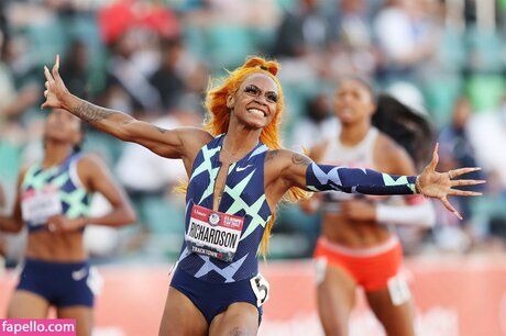 Shacarri Richardson schöne sexy bild