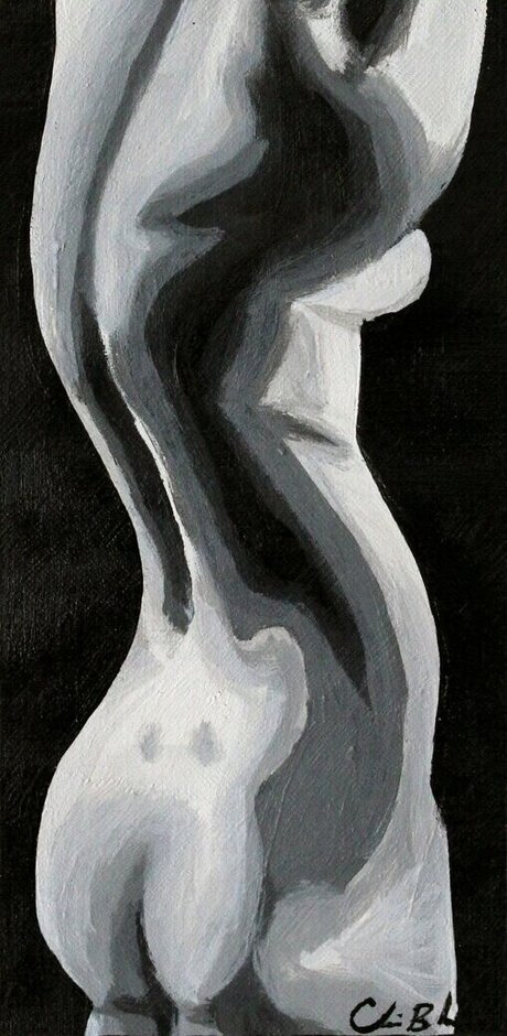 Gray Scale erotische sex bild