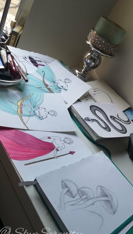 skyeserenity kunst nackt galerie