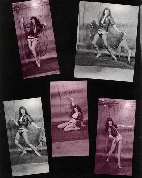 Bettie Page top pornographische fotos
