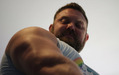 hugeandhung hübsche perfekte bild