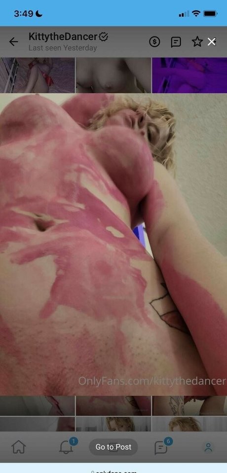 Kittythedancer pornostar sexy bild