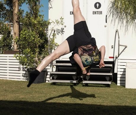 blaue haare nur fans heiße exklusive bilder