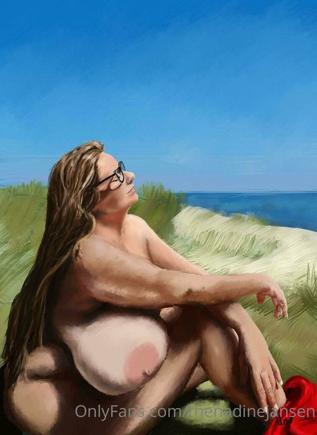 thenadinejansen nacktheit exklusive bild