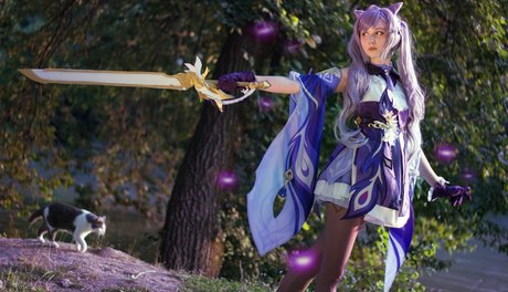 Kawaii Fox Tyan model hübsche bilder