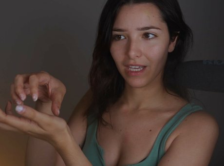 ASMR Glow hübsche pornographische bild