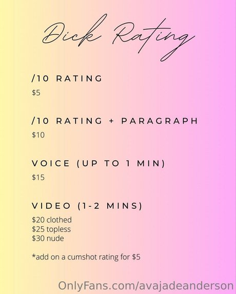 avajadeanderson hd akt galerien