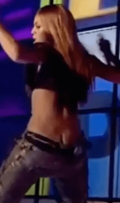 Buttcracks model heiße bild