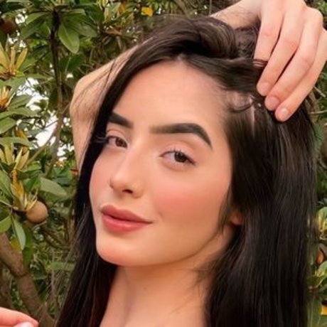 blaue haare nur fans exklusive erotische bild