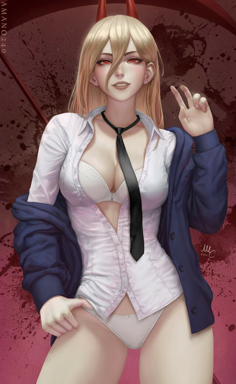 Chainsaw Man nackt pornografische bilder