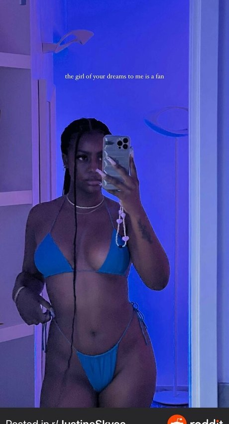 Justine Skye hd erotische foto